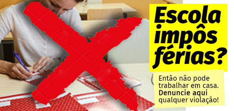 Sindicatos iniciam vigilância sobre férias impostas a professores de SP