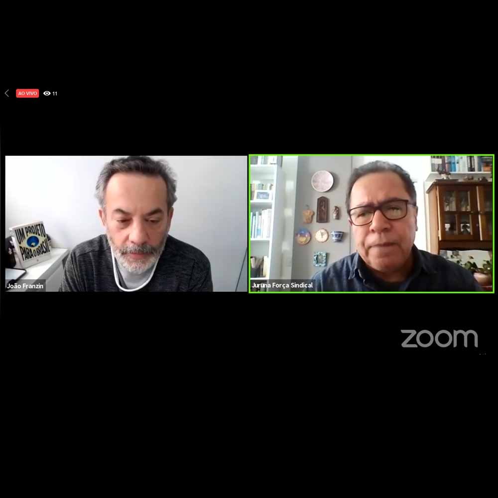 Live da Agência aborda ato das Centrais com Juruna da Força