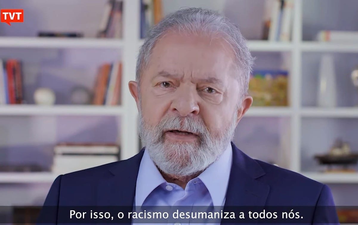 O racismo desumaniza a todos nós, afirma Lula em pronunciamento