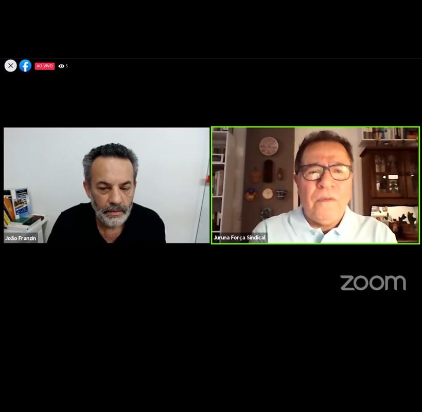 Live da Agência recebe dirigente da Força e debate voto popular