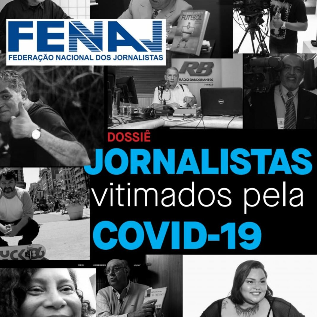 Brasil lidera mortes de jornalistas por Covid-19