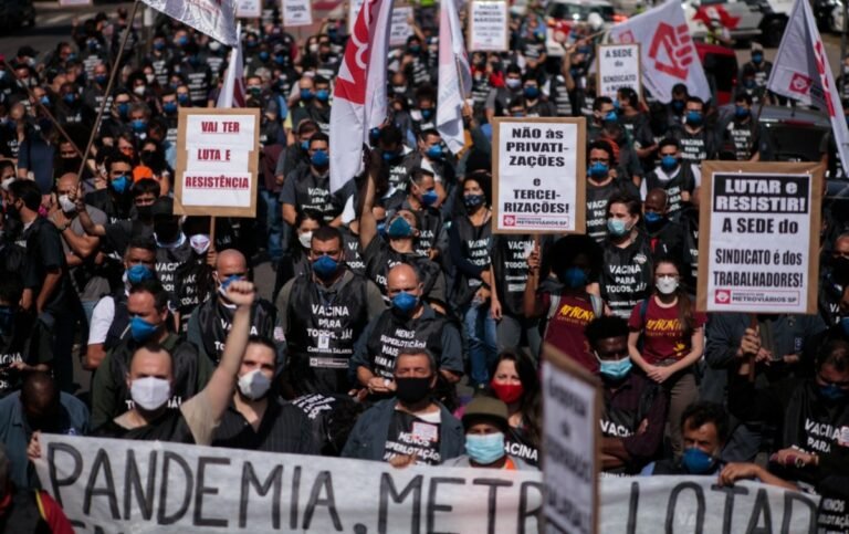 Força apoia greve dos Metroviários SP