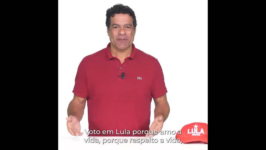 raí declara voto em lula