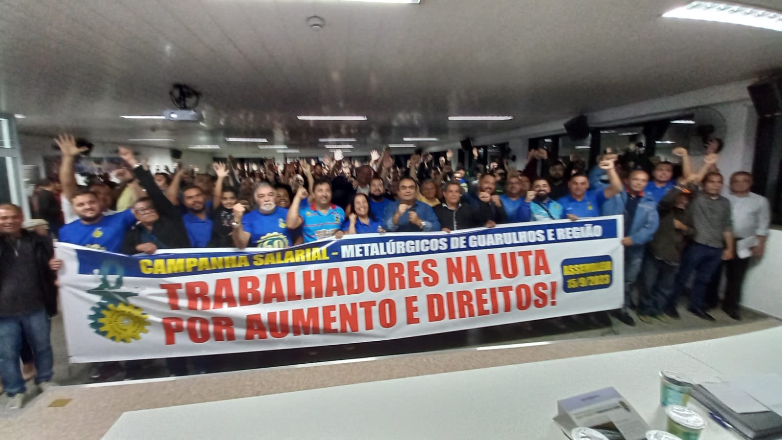 Vídeo mostra disposição de luta dos Metalúrgicos de Guarulhos