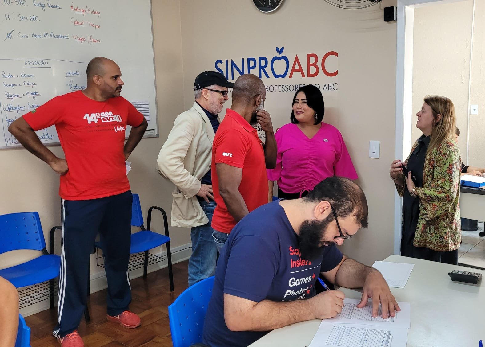Com 97,03% de votos, chapa ‘UNIR E AVANÇAR’ é eleita no Sinpro ABC