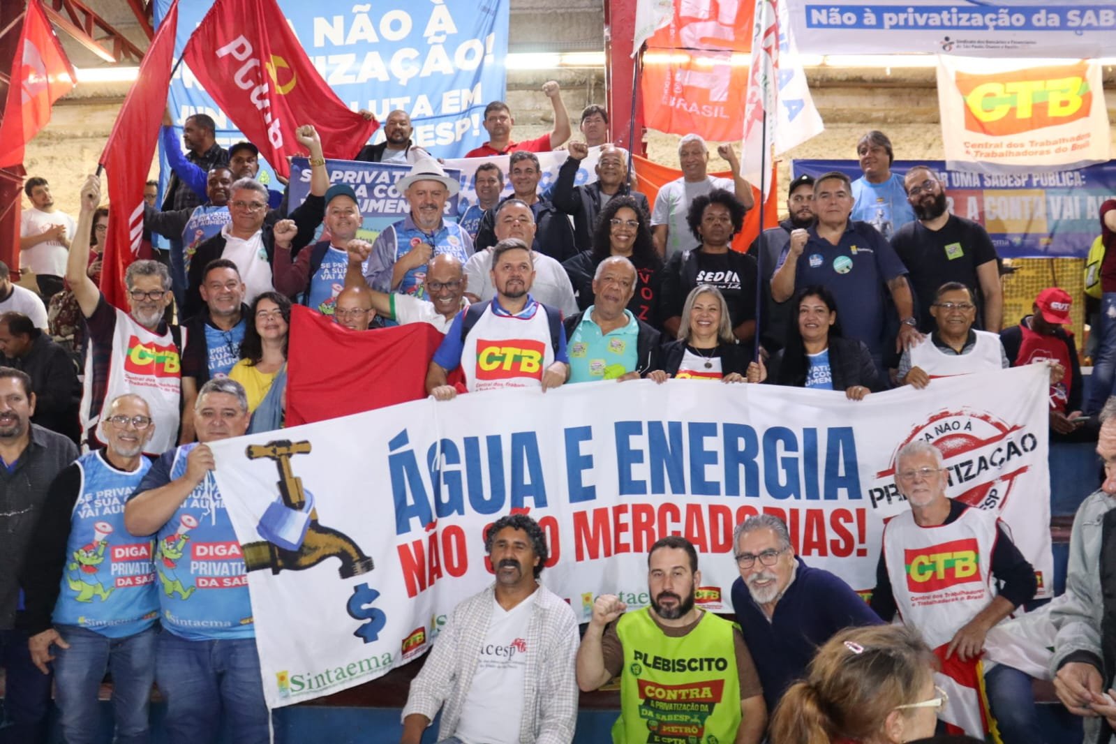 Fórum de entidades da Sabesp luta contra privatização - Agência Sindical