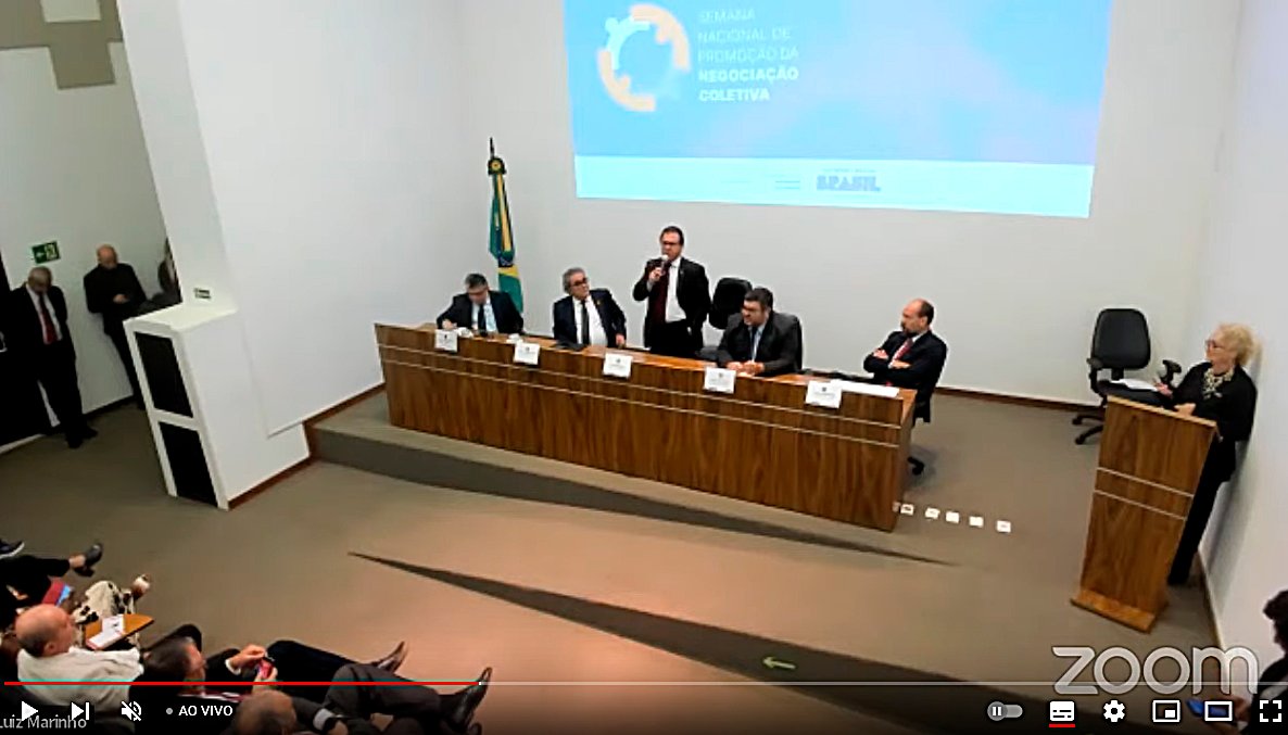 Ministério do Trabalho promove Semana da Negociação Coletiva