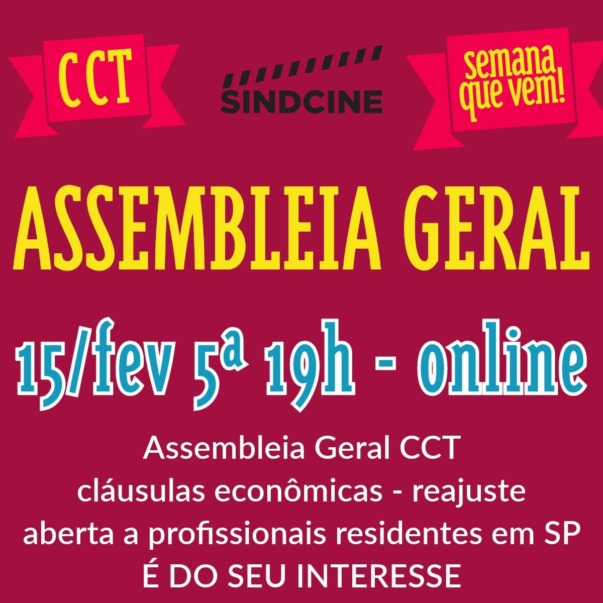 Audiovisual fará assembleia para discutir CCT