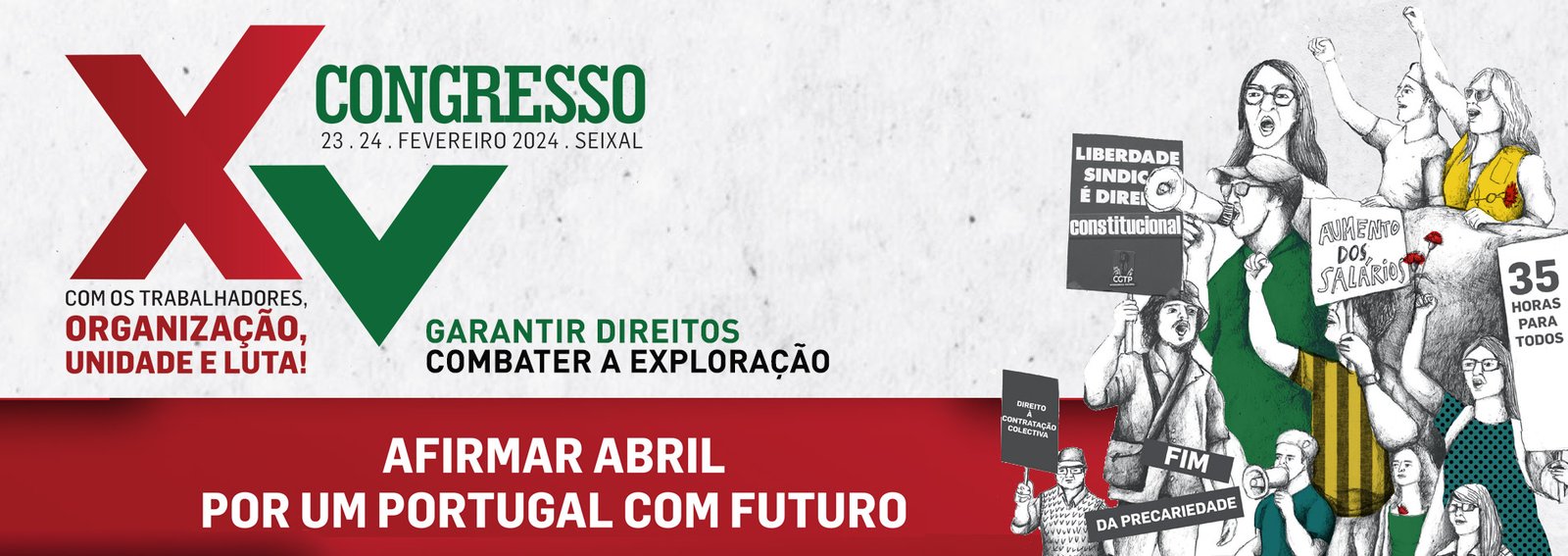 Força Sindical participa de Congresso em Portugal