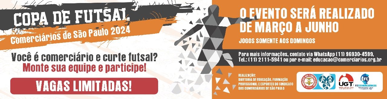 Comerciários organizam torneio de Futsal