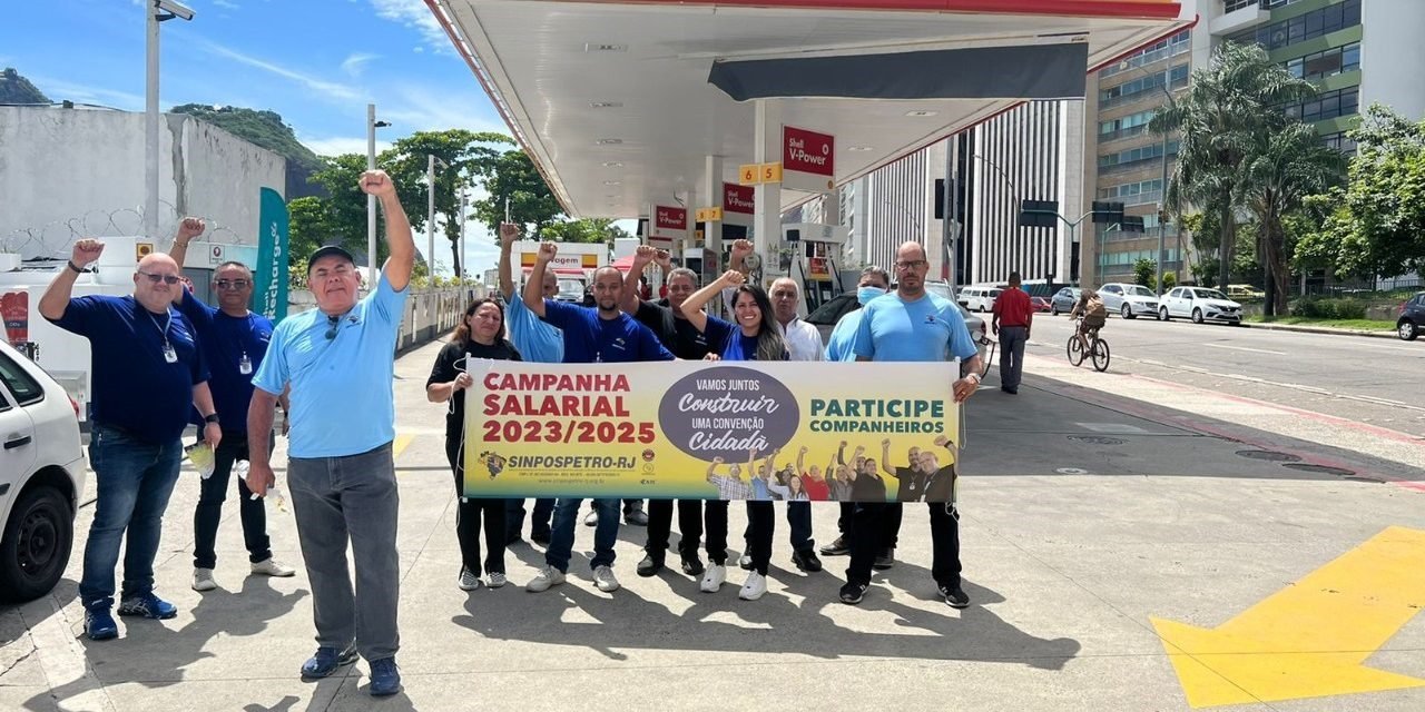 Começa campanha salarial dos Frentistas do Rio