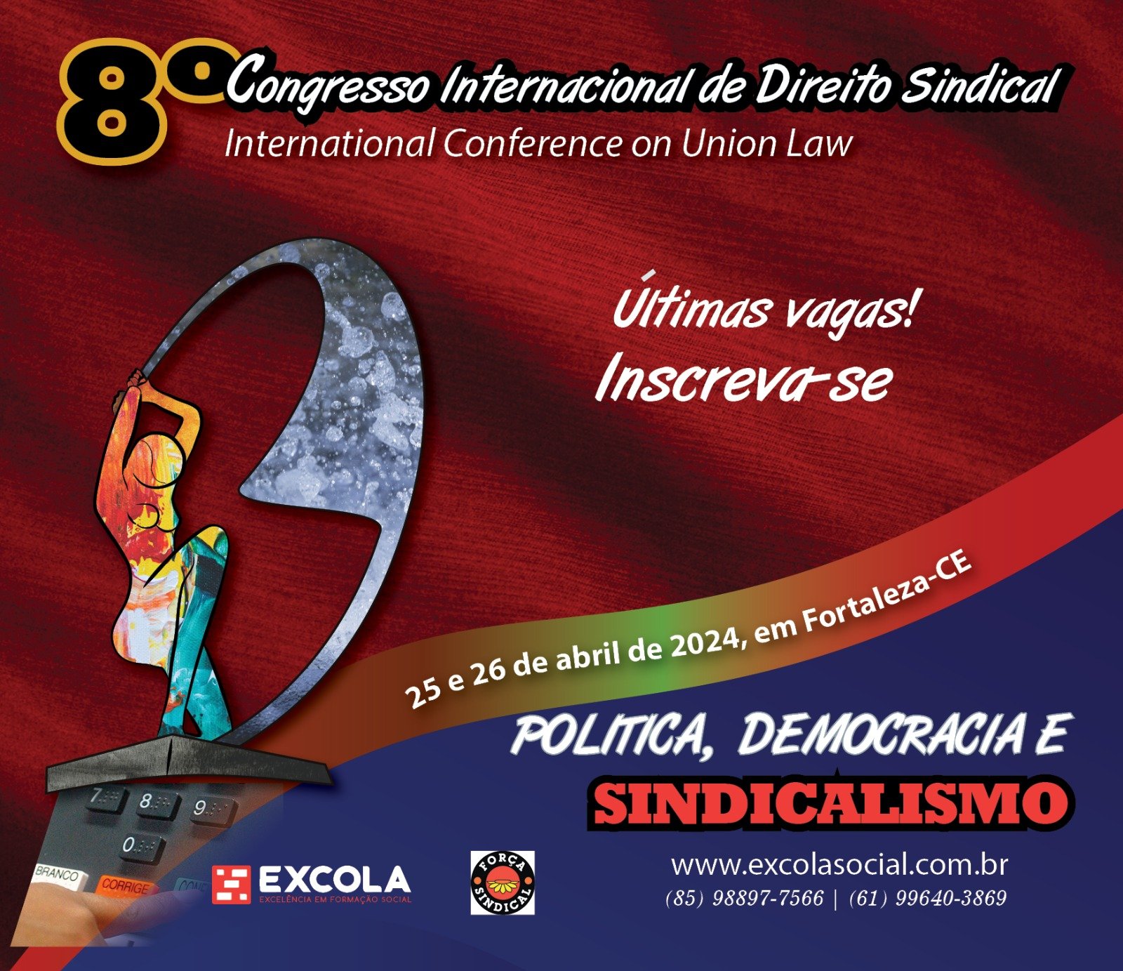 Miguel, da Força, convida para o 8º Congresso