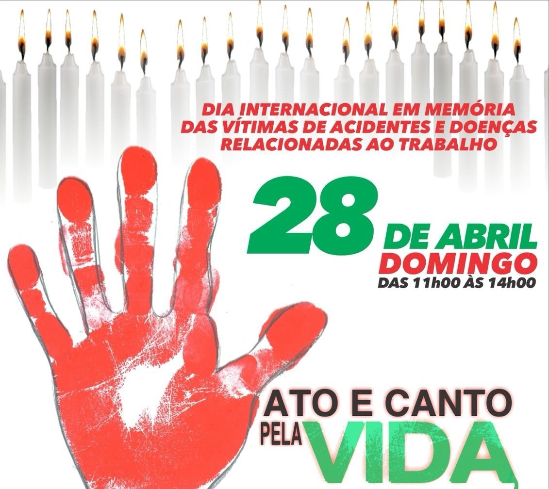 Entidades preparam grande 28 de Abril na Praça Vladimir Herzog