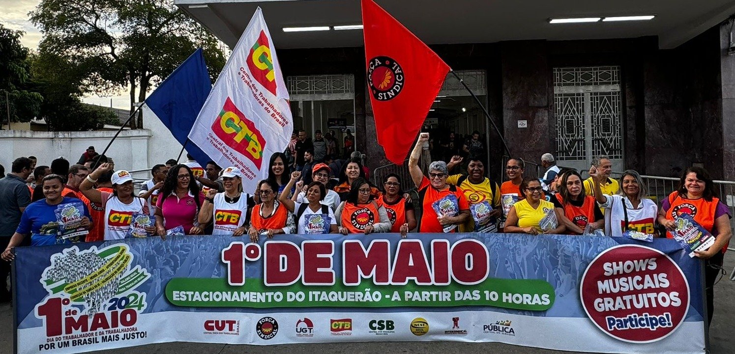 Sindicalismo lança em São Paulo o 1º de Maio Unitário