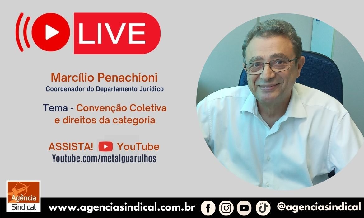 Live metalúrgica explica principais direitos