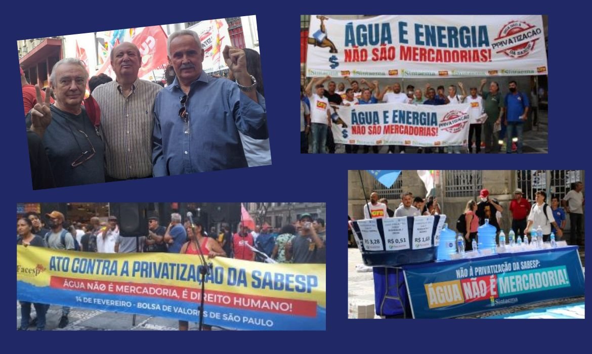 Presidente dos Engenheiros deplora leilão da Sabesp