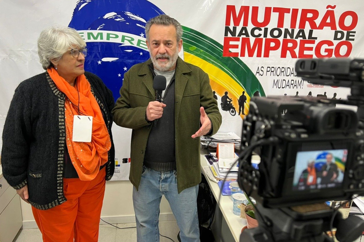 Mutirão é social, ressalta líder comerciária