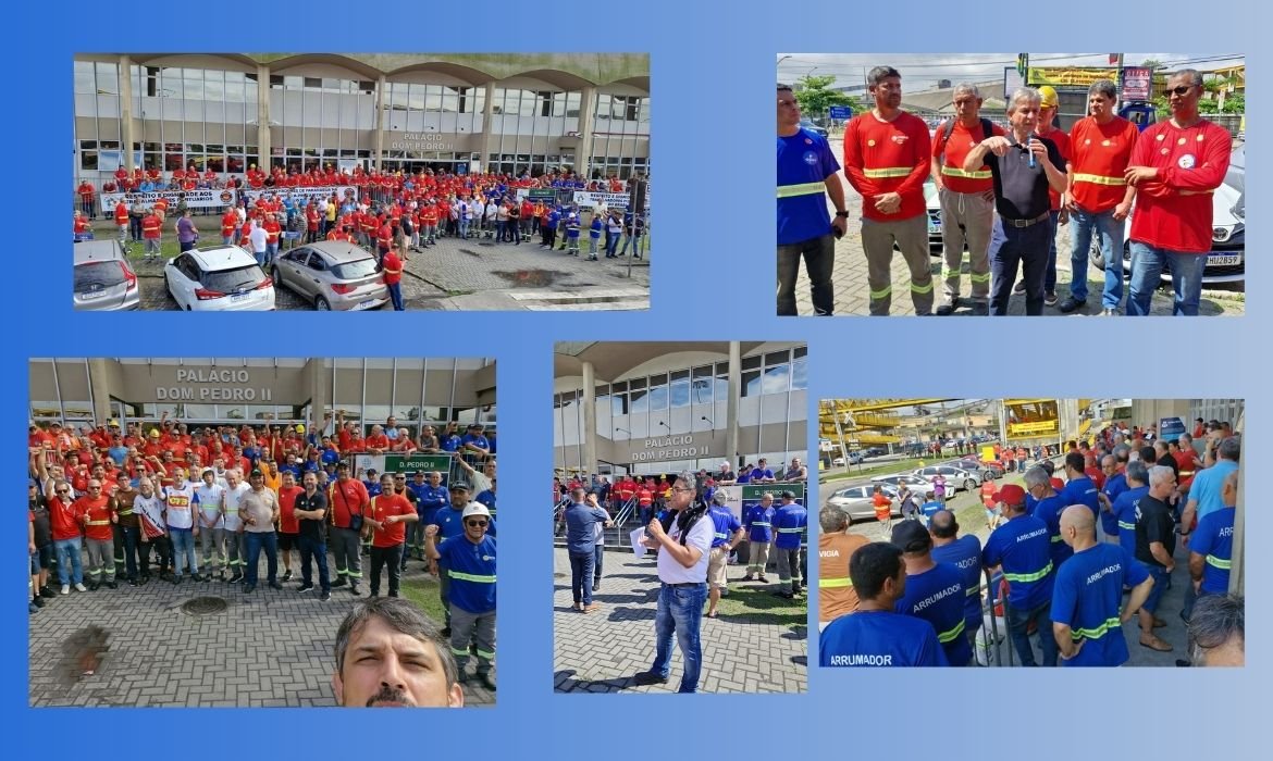 Portuários de todo o País protestam contra Projeto lesivo