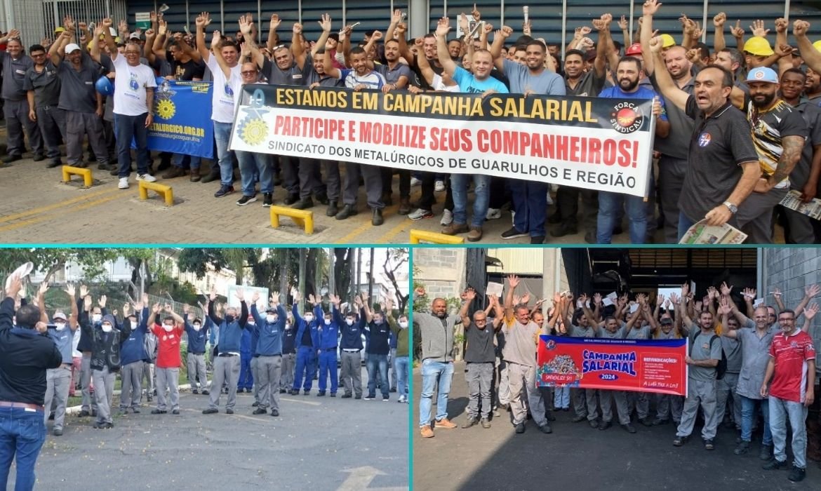 Metalúrgicos do Estado buscam aumento real