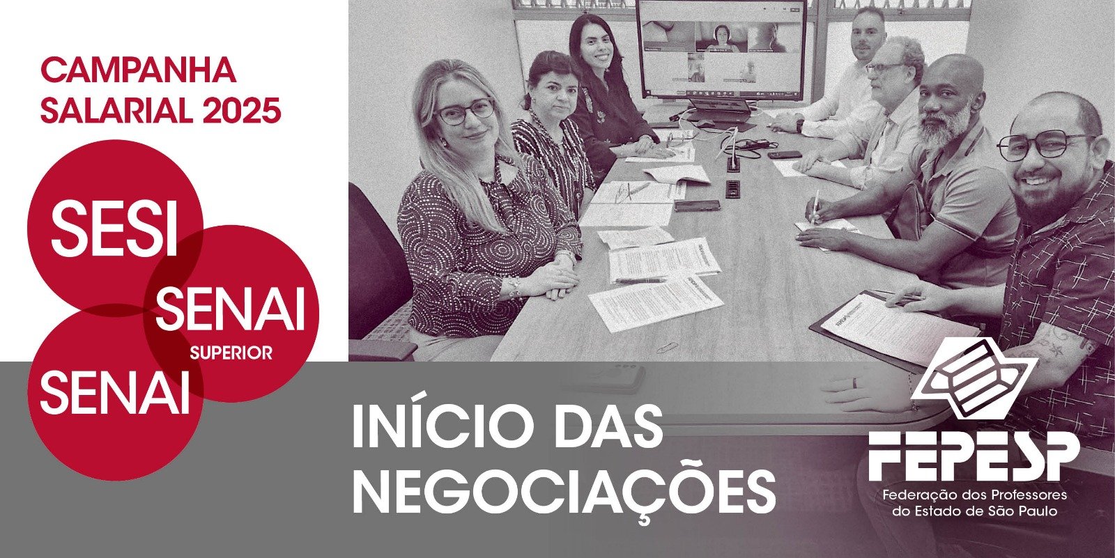 Fepesp inicia negociações com Sesi e Senai