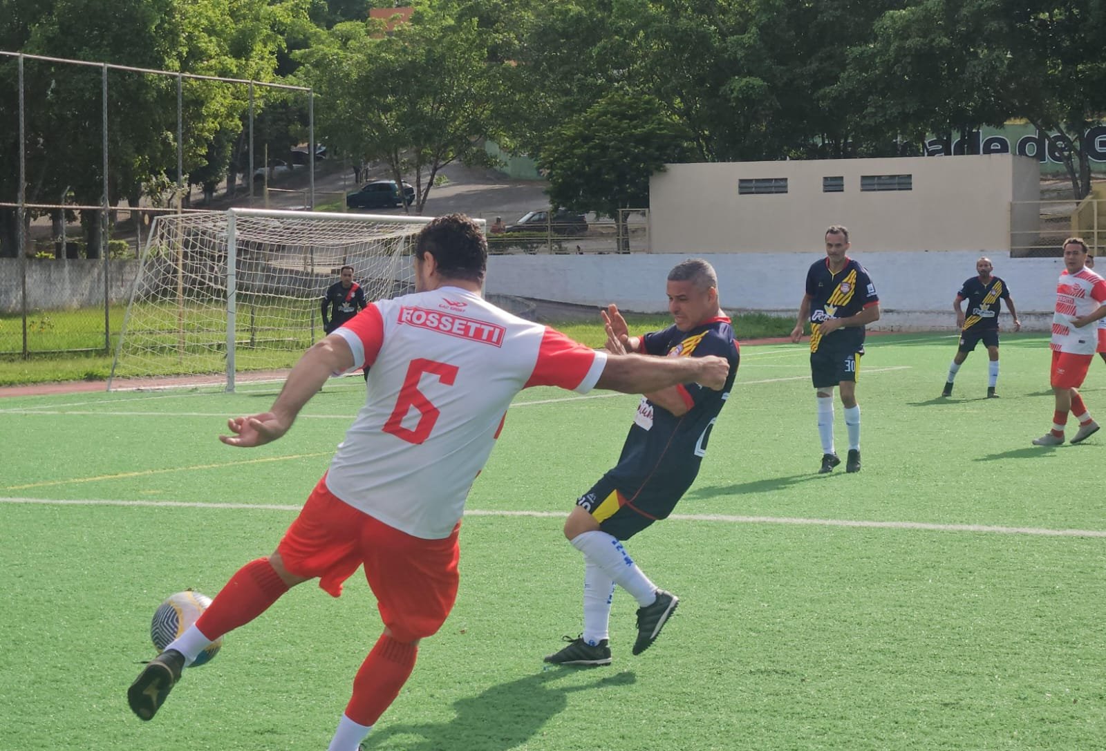 Começa o futebol Veterano