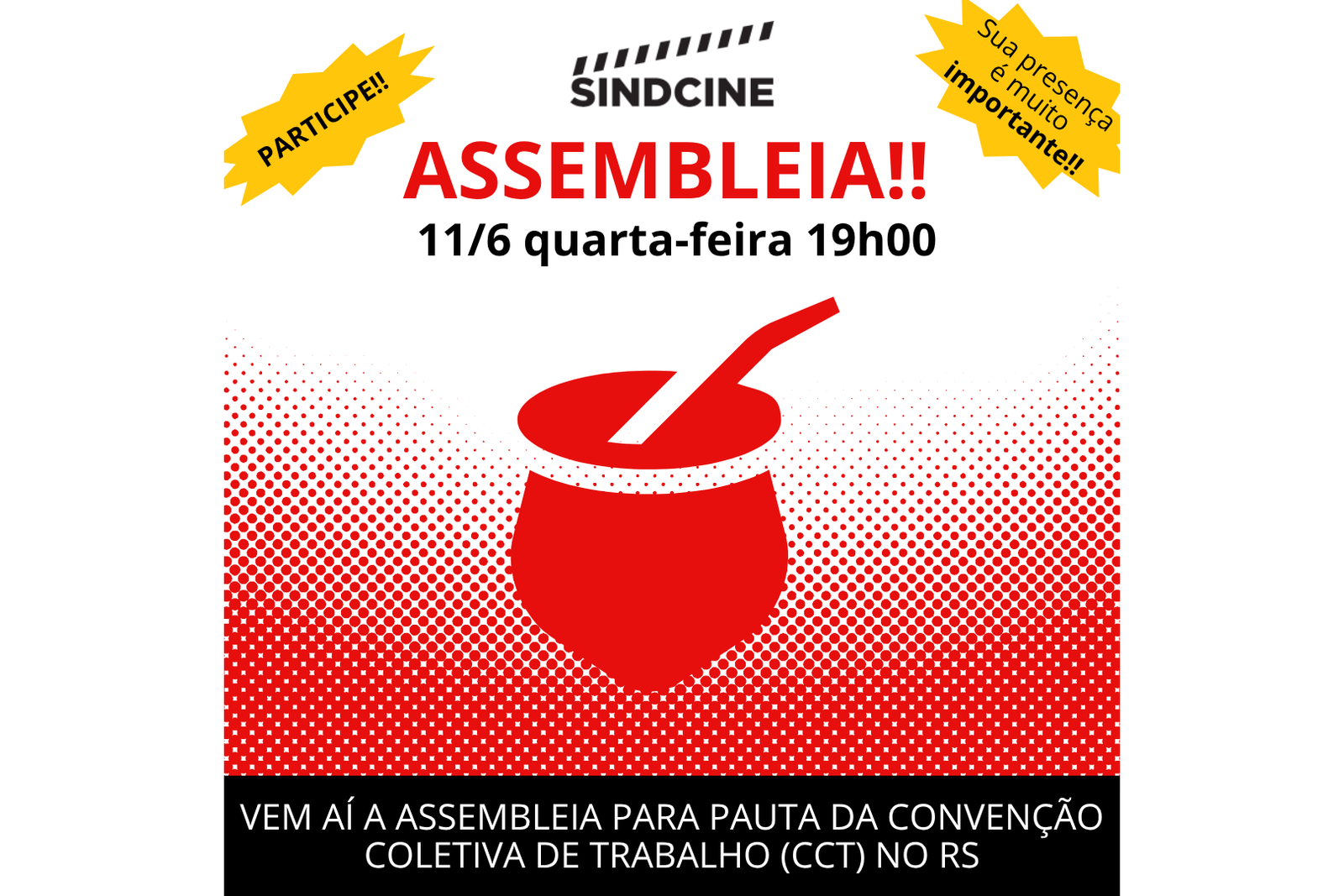 Sindcine define Pauta no RS