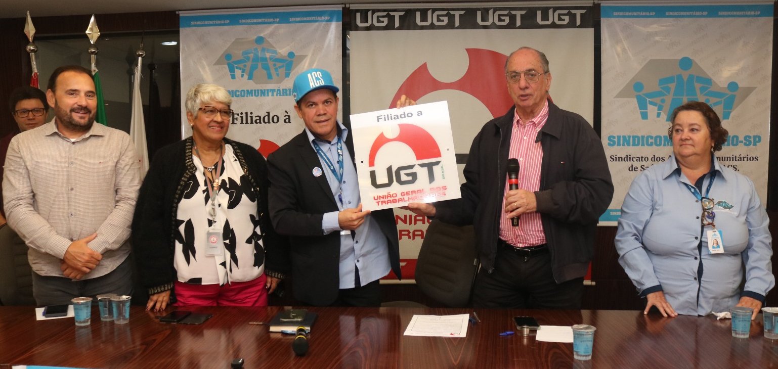 Agentes Comunitários filiam-se à UGT