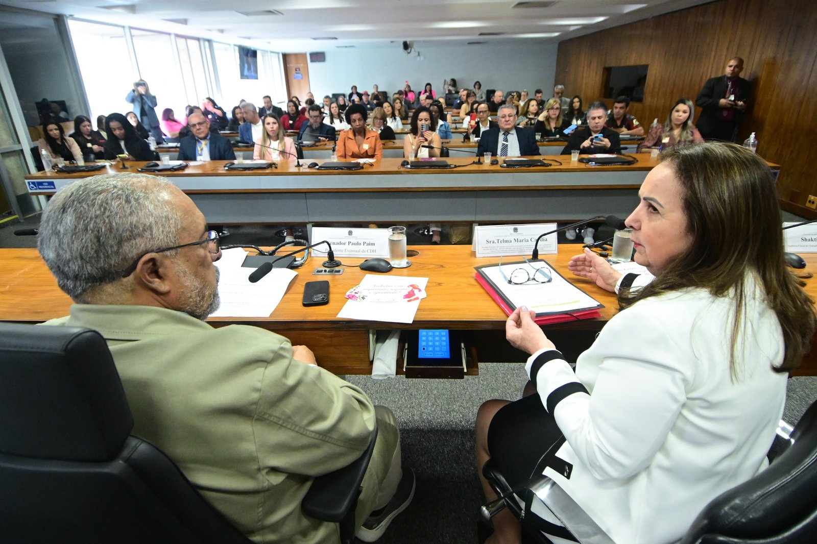 Senado debate trabalho das mulheres frentistas