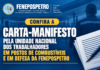 Fenepospetro divulga seu manifesto