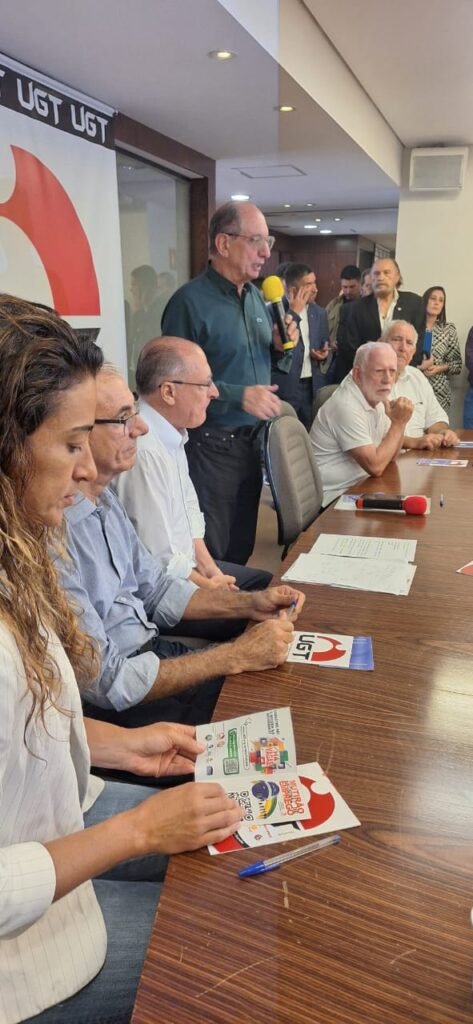 Capa do Repórter Sindical, edição 4.310: Na UGT, Geraldo Alckmin mostra otimismo