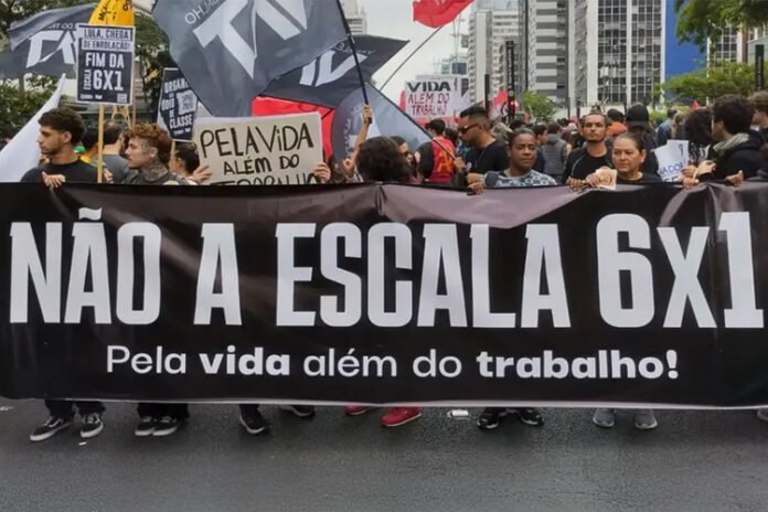 contra a 6x1 dia 13