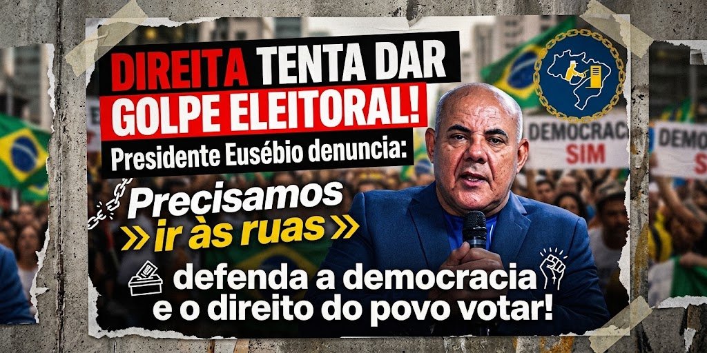 Lideranças denunciam golpe da direita